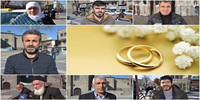 Diyarbakırlı vatandaşlar: Gençlerin evliliğinin önündeki engelleri kaldırmalıyız