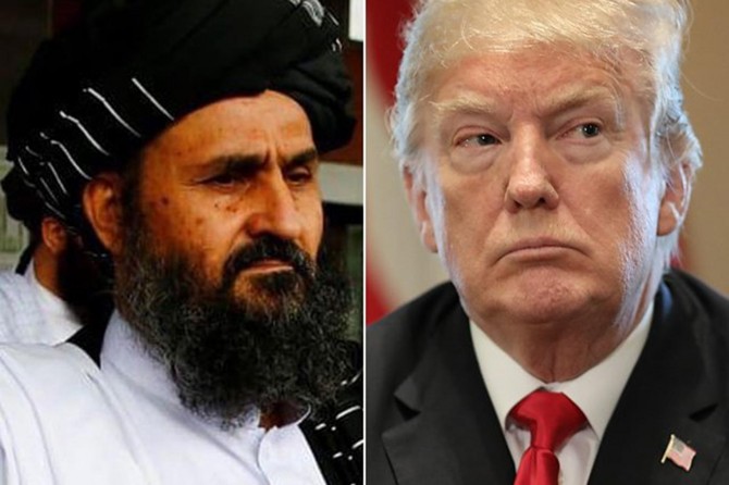 ABD Başkanı Donald Trump ile Taliban lideri Molla Baradar telefonda görüştü