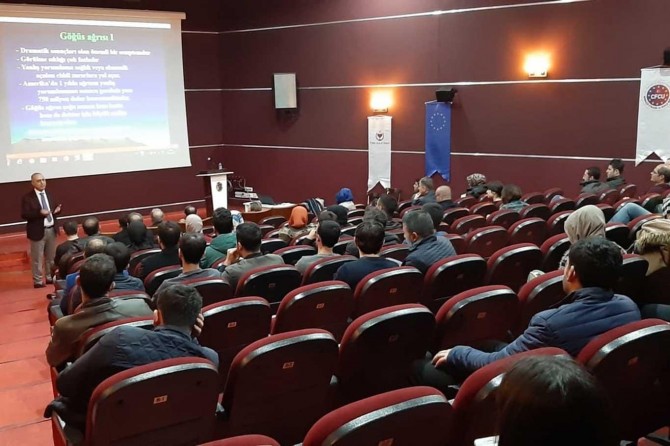 Batman'da çocuklarda ani ölüm ile göğüs ağrıları eğitimi verildi