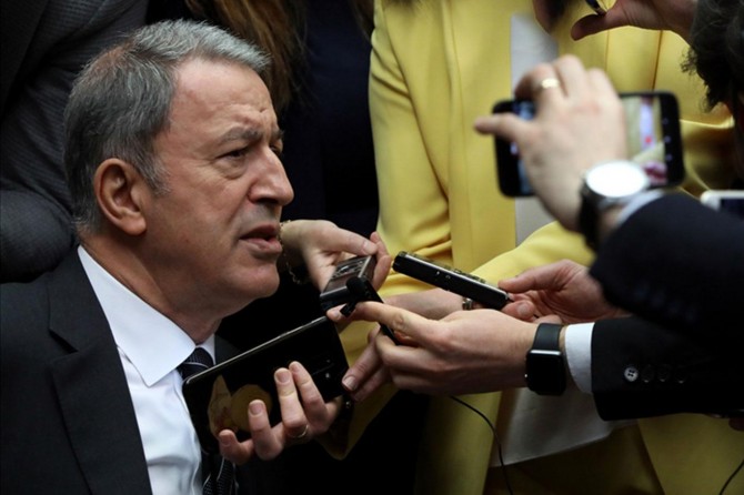 Bakan Akar: "Rusya’dan beklentimiz, garantör ülke olarak taahhütlerini yerine getirmesi"