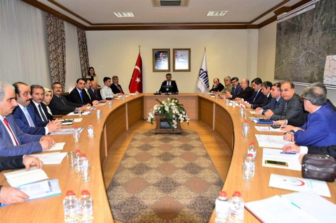 Malatya'da uyuşturucuyla mücadele toplantısı düzenlendi