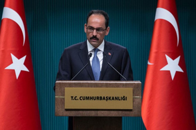 Cumhurbaşkanlığı Sözcüsü Kalın: "İdlib'de ateşkes sağlanmalı"