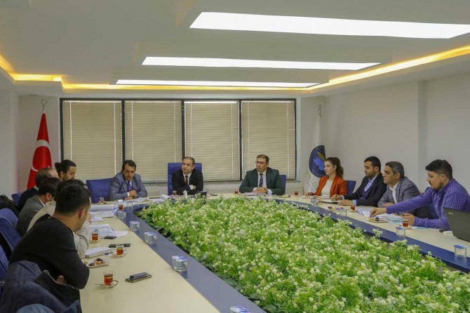 Van'da alt yapı proje koordinasyon toplantısı yapıldı