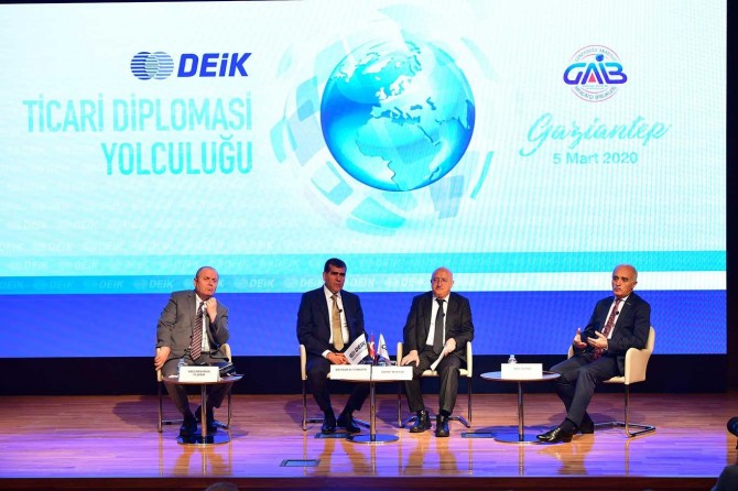 Gaziantep'te "Ticari Diplomasi Yolculuğu" paneli gerçekleştirildi