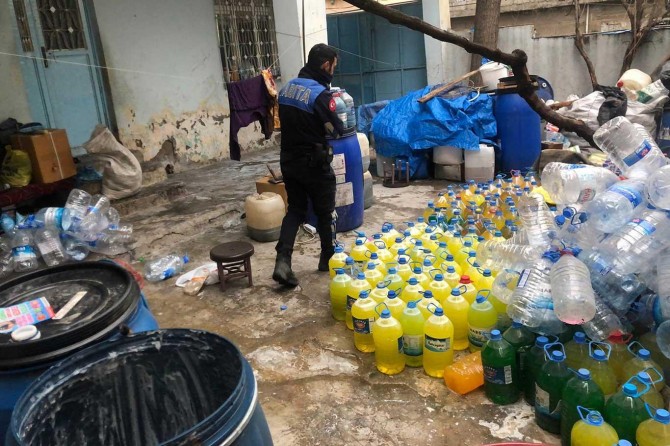 Gaziantep'te sahte temizlik ürünü operasyonu