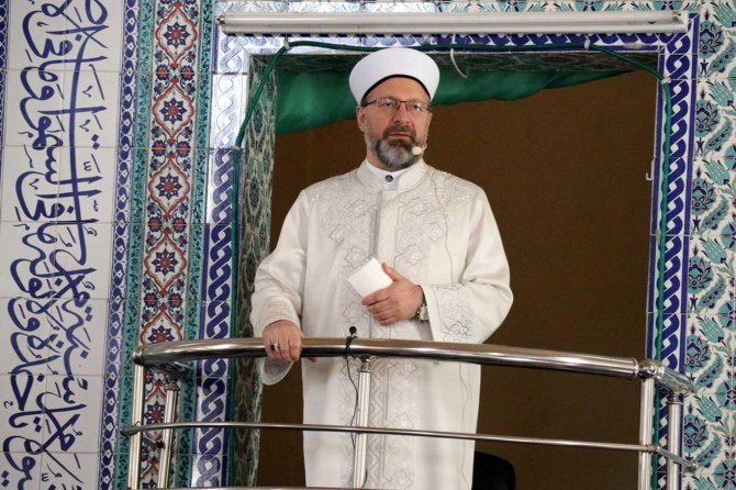 Diyanet İşleri Başkanı Erbaş, Gaziantep'te Cuma hutbesi verdi