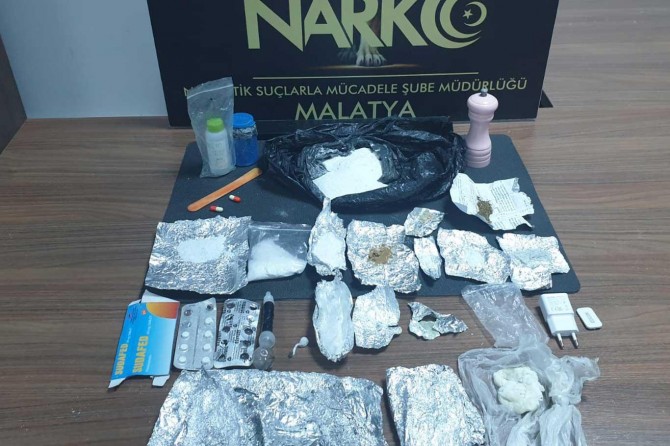 Malatya'da uyuşturucudan 35 kişi tutuklandı