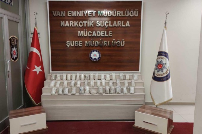 Van'da uyuşturucu operasyonunda bir kişi tutuklandı