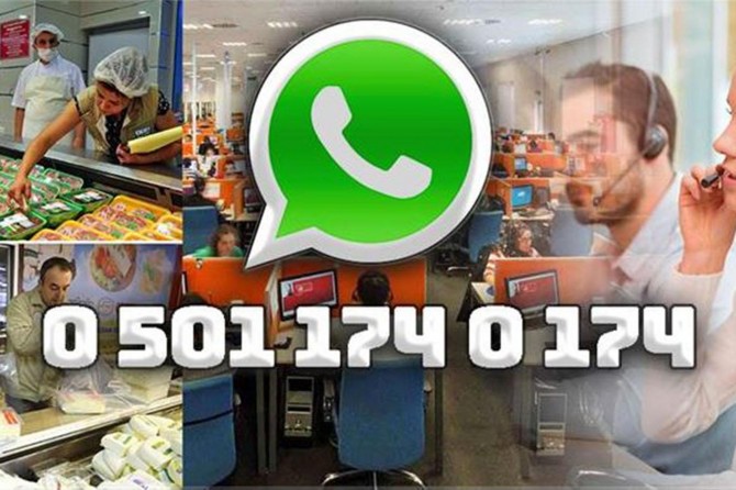 Tarım Bakanlığı gıda güvenliği için WhatsApp hattı kurdu