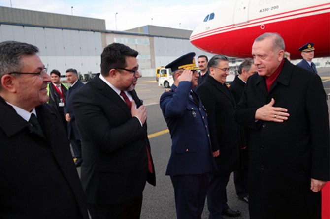 Cumhurbaşkanı Recep Tayyip Erdoğan Belçika'ya gitti