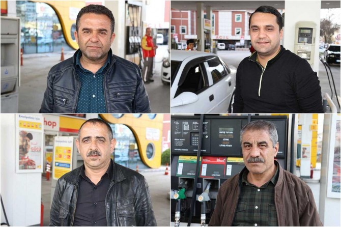 Gaziantep halkı: Petrol fiyatlarındaki düşüşün pompaya yansıtılmasını istiyoruz