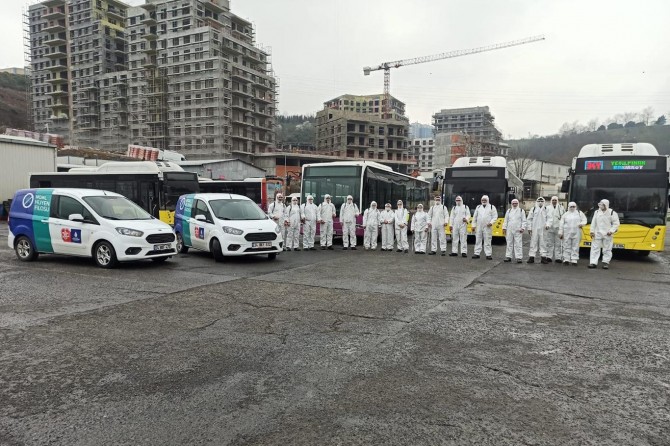 İstanbul’da toplu taşımada dezenfektasyon uygulaması yapılacak