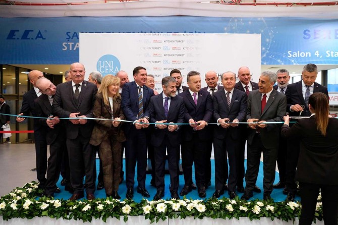 Uluslararası Seramik Fuarı UNICERA İstanbul'da açıldı