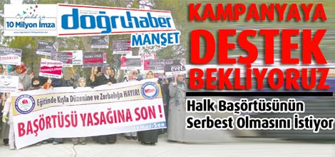 Başörtüsü Özgürlüğü İçin 10 Milyon İmza