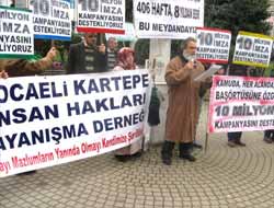 10 Milyon İmza Kampanyasına tüm STK'lar destek vermelidir