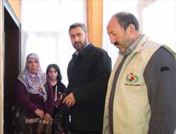 Avrupa Yetim Der, Bitlis'teki muhtaç ailelere Best Der aracılığıyla yardım etti