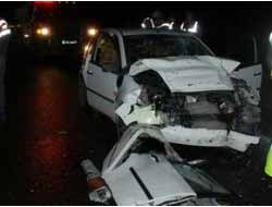 İzmir Aliağa'da kaza: 1ölü, 3 yaralı