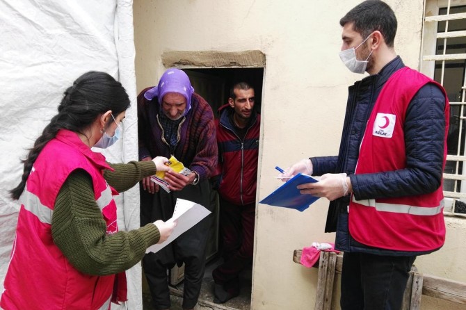 Şanlıurfa’da bir günde 654 kişiye hizmet ulaştırdı