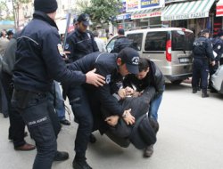 Patriot protestosuna müdahale: 5 gözaltı video