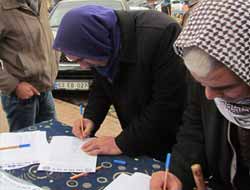 Siverek'te başörtüsüne özgürlük kampanyası yoğun katılımla başladı