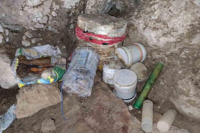 20 IEDs captured in the area of Operation Claw-3, Turkey’s Defense Ministry says