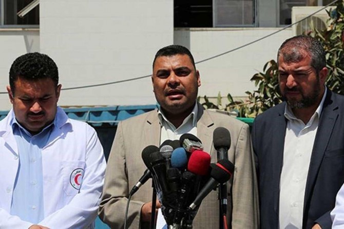 The central laboratory in Gaza Strip runs out of supplies to process COVID-19 tests