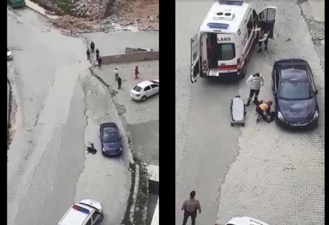 Mardin Artuklu'da kalp krizi geçiren şahsa Coronavirus endişesiyle kimse müdahale etmedi