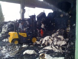 Şanlıurfa Organize'de Korkutan Yangın