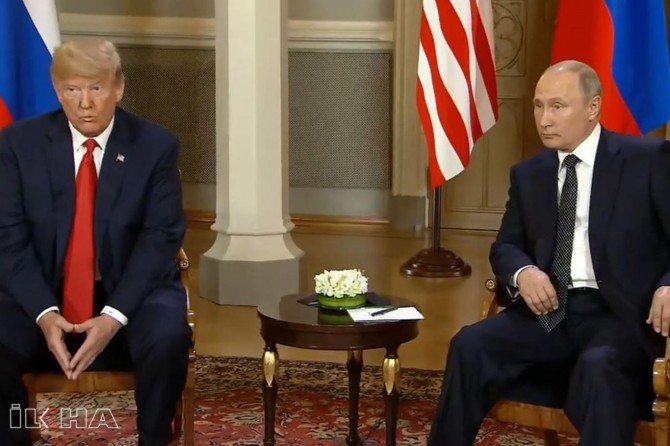 Putîn û Trumphevdîtin kirin