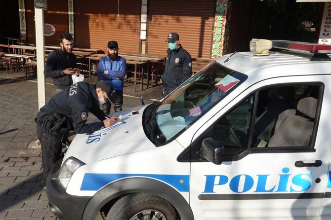 Sokağa çıkma yasağını ihlal edenlere para cezası verildi