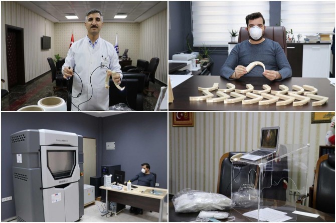 Covid-19 hastaları için solunum yolunu görüntüleyen cihaz üretildi