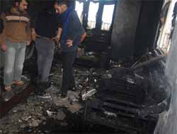 Siverek'teki yangında faciadan dönüldü video