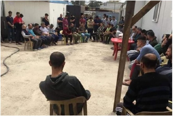 Coronavirus salgını nedeniyle Irak’ta mahsur kalan işçiler yurda dönmeyi bekliyor