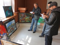 Van'da Öğretmenler Arası Resim Yarışması Yapıldı