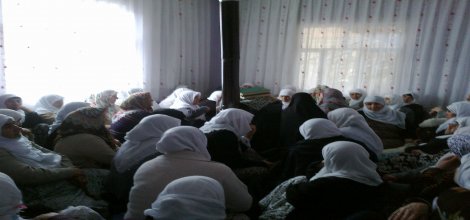 Çınar Şefkat Der’de Bayanlardan Mevlid etkinliği