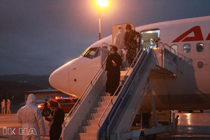 189 welatîyên ku ji KKTCê hatin anîn li Wanê hatin xistin karantînayê