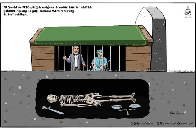 Sosyal medya kullanıcıları “kronik hasta ve yaşlı mahkumlara adalet” istedi