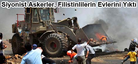 Siyonist Askerler, Filistinlilerin Evlerini Yıktı