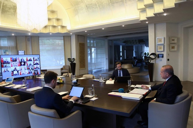 Cumhurbaşkanlığı Kabinesi toplandı