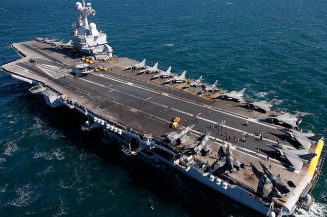At least 1081 sailors on French aircraft carrier contracts coronavirus
