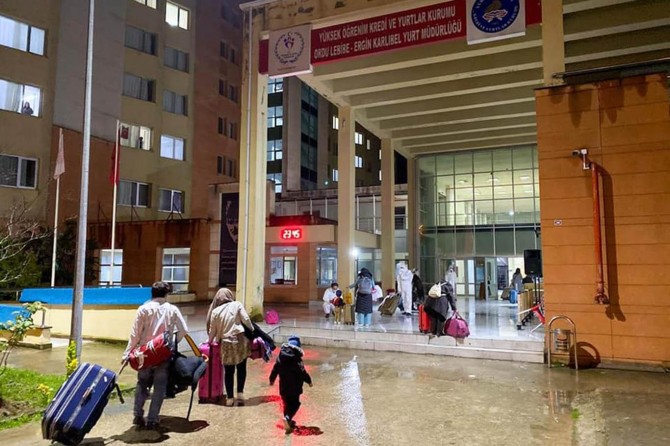 Yurt dışından gelen 181 kişi Ordu'da karantinaya alındı