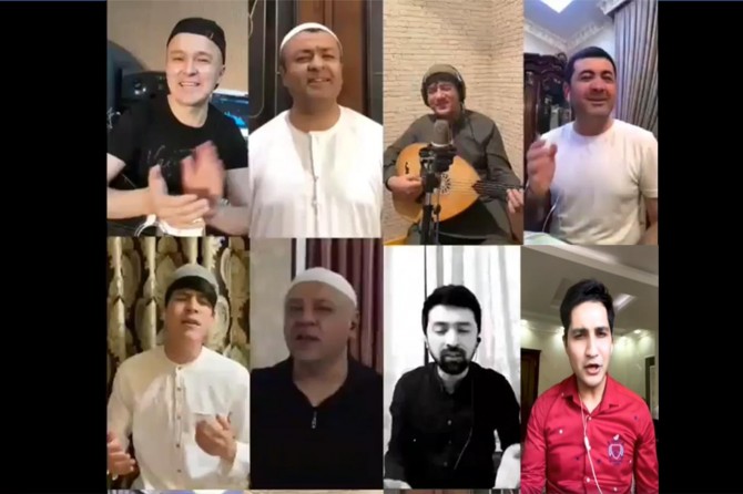 Özbek sanatçıların Ramazan Geldi ilahisi