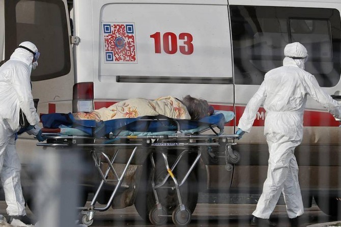 Russia’s death toll from coronavirus rises to 615