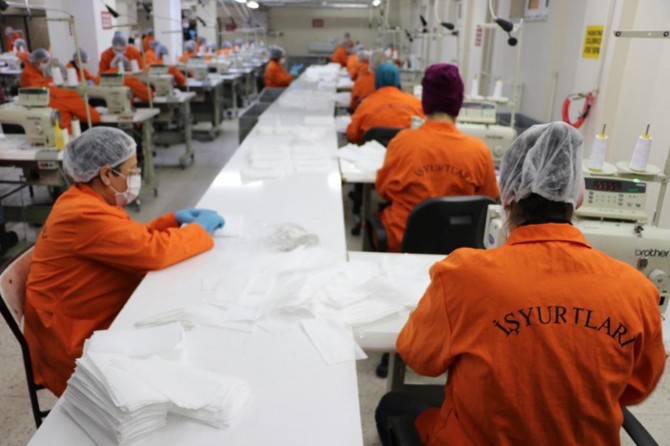 İşyurtları Kurumu’ndan Coronavirus mücadelesine destek