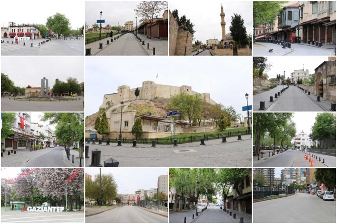 Gaziantep'te Ramazan ayının ilk gününde sessizlik hâkim