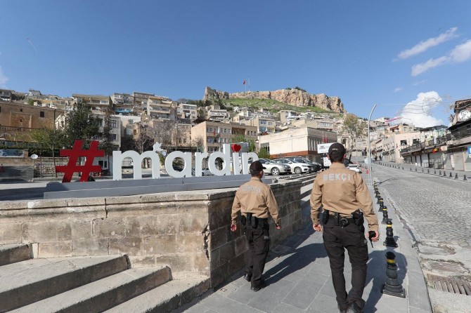 Mardin'de yasağ 3. gününde de sessizlik hakim