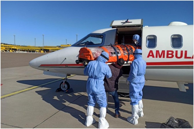 İsveç’te tedavi edilmeyen Türkiye Vatandaşı yurda getirildi