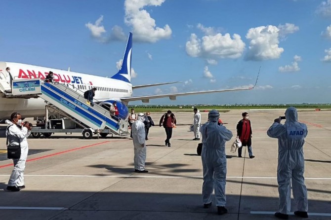 İran’dan getirilen 39 Türkiye vatandaşı Mardin'de yurda yerleştirildi