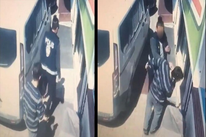 Derik'te sokağa çıkma kısıtlaması denetimlerinde esnafa tokat atan polis, görevden uzaklaştırıldı