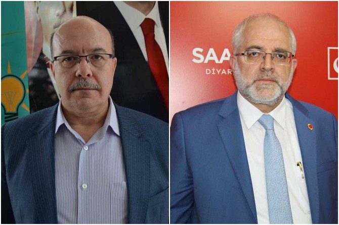 AK Parti ve Saadet Partisi Diyarbakır il başkanlarından Erbaş'a destek
